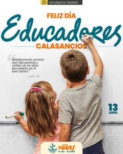 Felicitación educadores